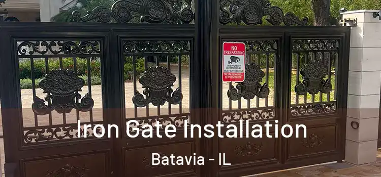 Iron Gate Installation Batavia - IL