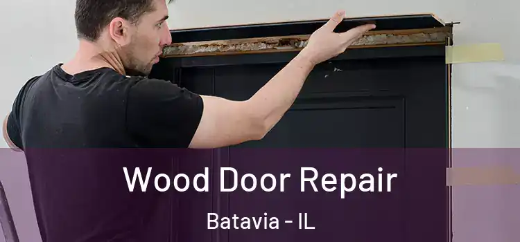 Wood Door Repair Batavia - IL